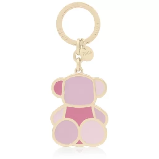 TOUS breloczek Faceted Bear Różowy Outlet