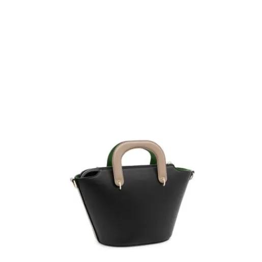 TOUS Small black Tote bag Helen Czerń Outlet