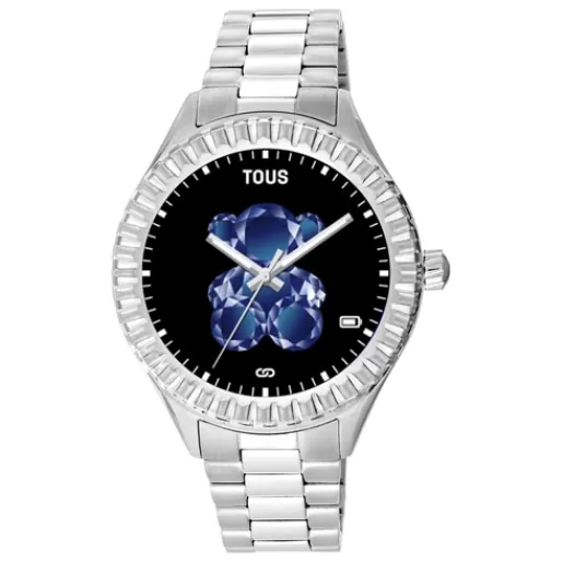 TOUS Smartwatch T-Bear Connect ze stalowym paskiem Discount