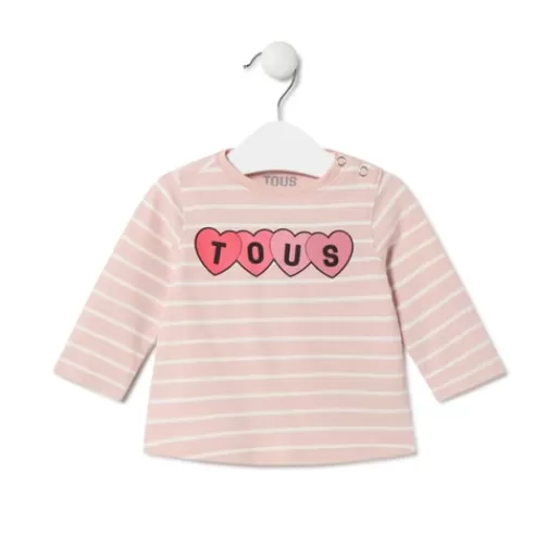 TOUS Striped t-shirt in Casual pink Sale