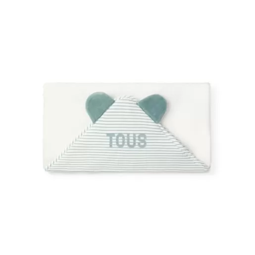 TOUS Baby bath cape in Classic green Cheap