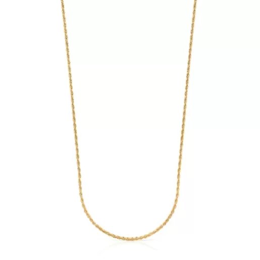 TOUS Chain - Łańcuszek z żółtego srebra Vermeil 70 cm Shop