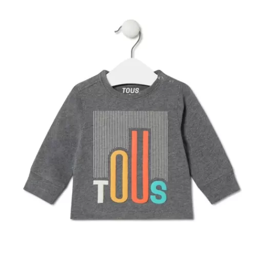 TOUS colours t-shirt in Casual grey New