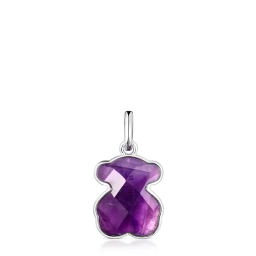 TOUS Icon Color - Zawieszka ze srebra z fasetowanym ametystem Outlet