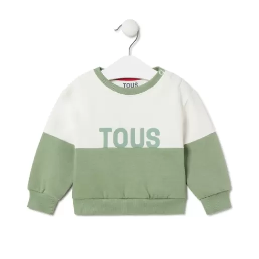 TOUS logo sweatshirt in Casual green Best