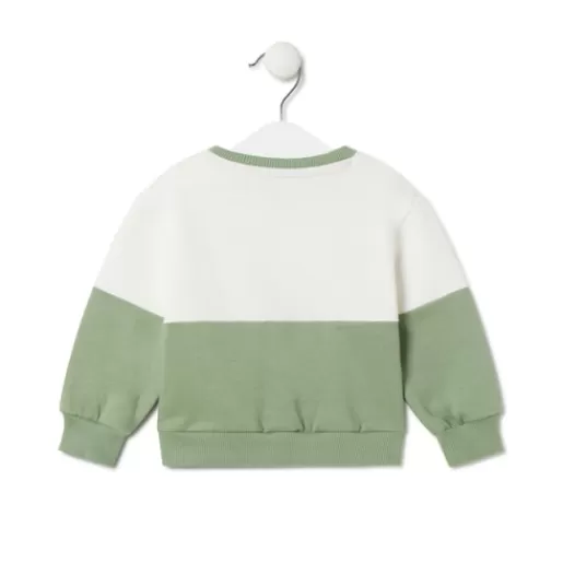 TOUS logo sweatshirt in Casual green Best