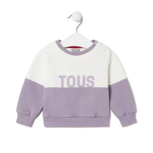 TOUS logo sweatshirt in Casual lilac Online