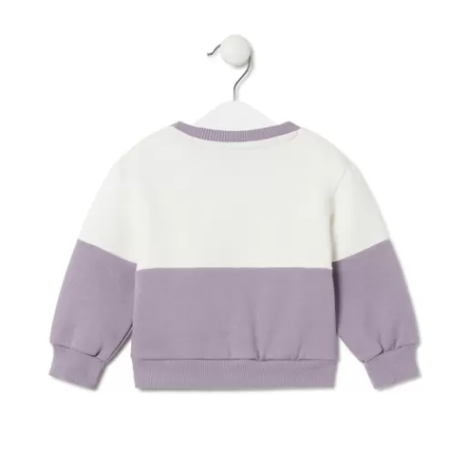 TOUS logo sweatshirt in Casual lilac Online