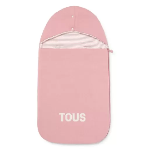 TOUS Universal-fit baby footmuff in Classic pink Cheap