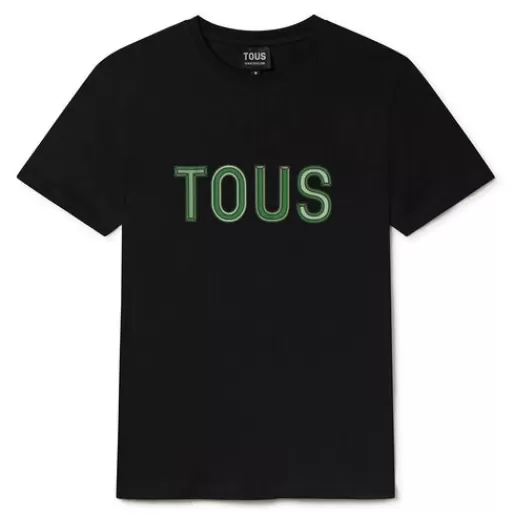 TOUS T-shirt z krótkimi rękawami Bear Faceted M Zielony Cheap